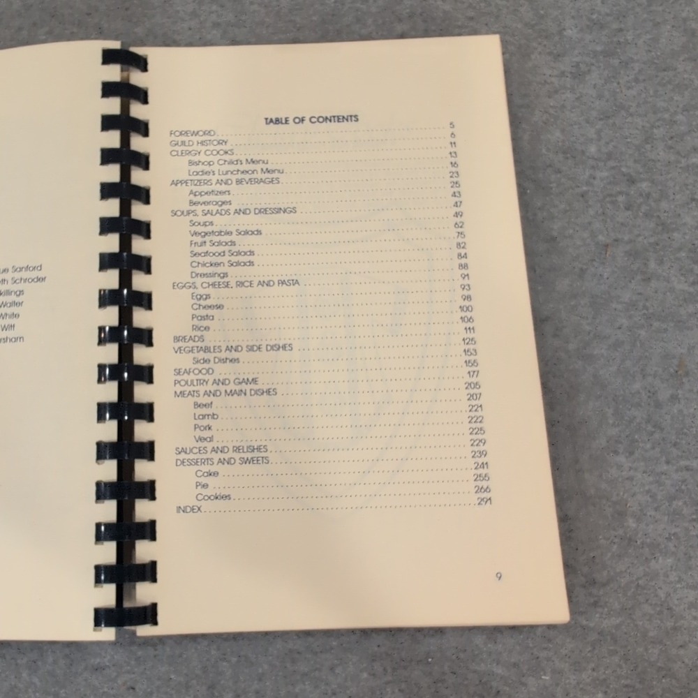 Feast and Fellowship St. Philip Cathedral Atlanta Cookbook 1985 Wimmer Books - Picture 3 of 4